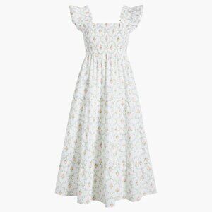 Hill House Ellie Nap Dress - Pastel Trellis